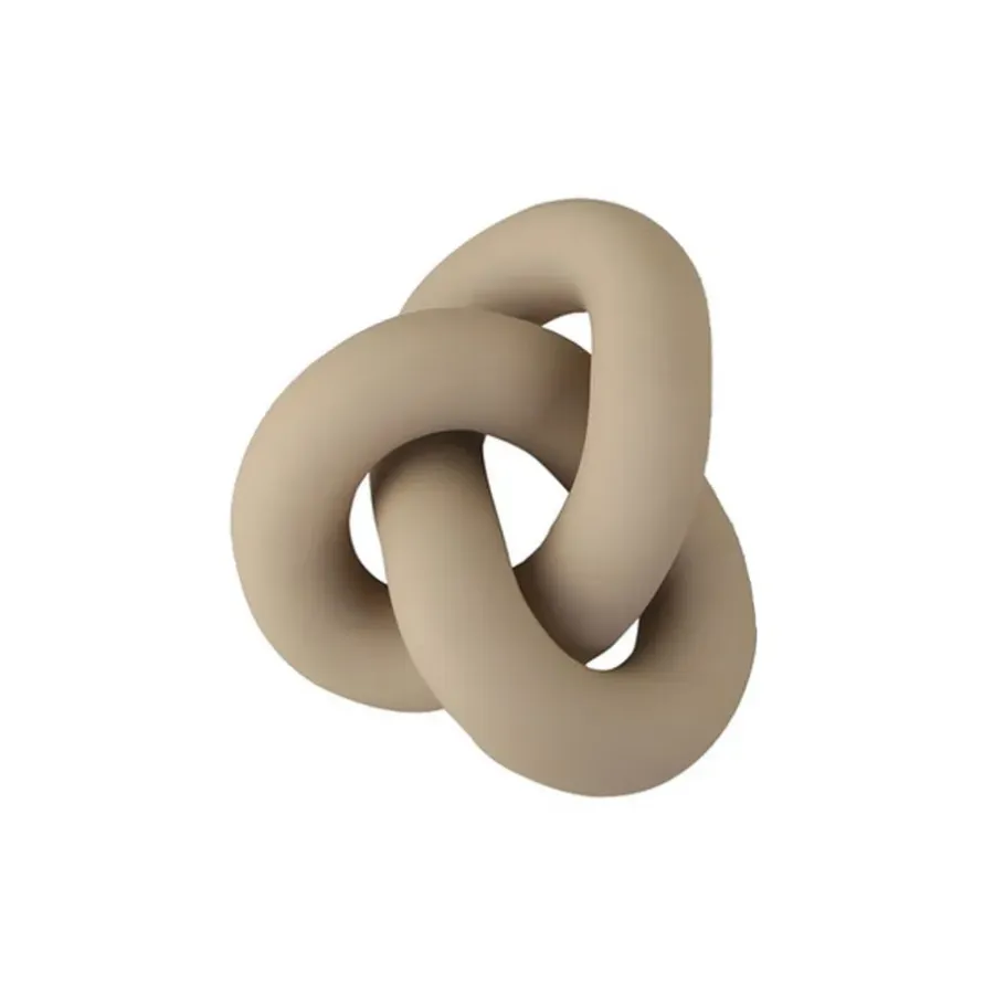 Cooee Design Knot Table small decoratie, Sand< Decoratieve Accessoires
