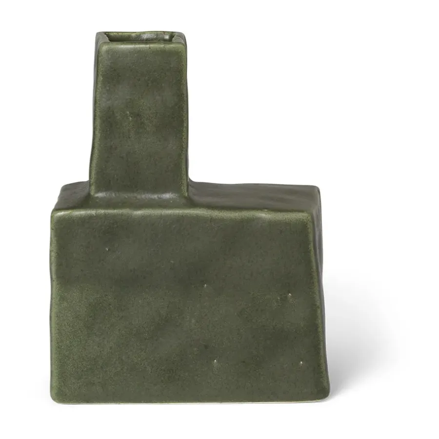 Ferm Living Koa vaas H20, Dark sage< Vazen