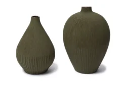 Lindform Kobe vaas, Forest green< Vazen