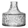 Skrufs Glasbruk Kolonn vaas structuur, 11 cm< Vazen