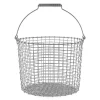 KORBO bucket 20, zuurbestendig staal< Opbergmanden