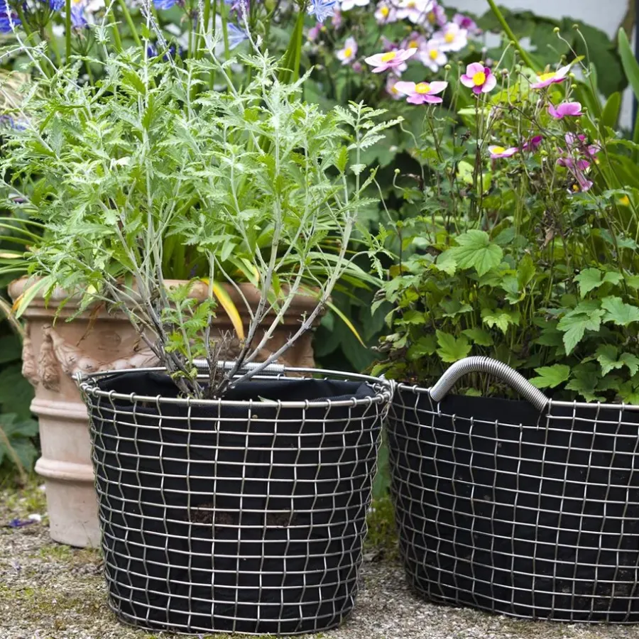 KORBO bucket 24, zuurbestendig staal< Opbergmanden