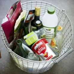 KORBO bucket 24, zuurbestendig staal< Opbergmanden