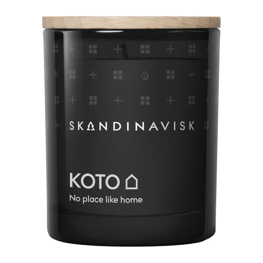 Skandinavisk Koto geurkaars met deksel, 65 g< Geurkaarsen & Aroma Diffusers