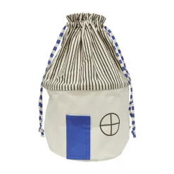 OYOY Koya opbergmand large, Optic Blue< Opbergoplossingen Voor De Kinderkamer|Opbergmanden