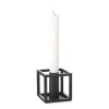 Audo Copenhagen Kubus 1 kandelaar, black (zwart)< Kandelaars