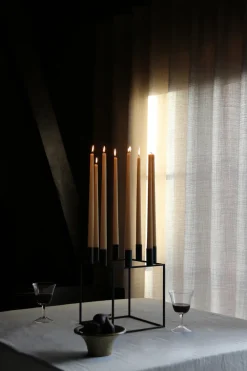 Audo Copenhagen Kubus 8 kandelaar, black (zwart)< Kandelaars