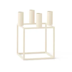 Audo Copenhagen Kubus 4 kandelaar, Ivory< Kandelaars