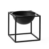 Audo Copenhagen Kubus schaal klein, black (zwart)< Decoratieve Schalen