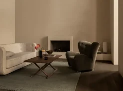 Audo Copenhagen Kubus vaas Lolo, zwart< Vazen