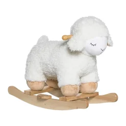 Bloomingville Laasrith hobbelschaap, Wit< Kinderkamer Interieuraccessoires|Kinderkamer Interieuraccessoires