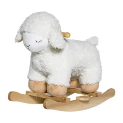 Bloomingville Laasrith hobbelschaap, Wit< Kinderkamer Interieuraccessoires|Kinderkamer Interieuraccessoires