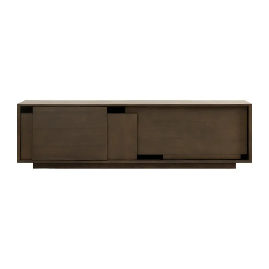Design House Stockholm Layer dressoir, Donker eiken, 180x51 cm< Tv- & Mediameubels|Ladekasten & Dressoirs