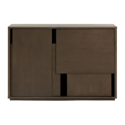 Design House Stockholm Layer dressoir, Donker eiken, 120x82 cm< Ladekasten & Dressoirs
