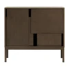 Design House Stockholm Layer dressoir, Donker eiken, 120x110, met poten< Ladekasten & Dressoirs