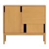 Design House Stockholm Layer dressoir, Eiken, 120x110, met poten< Tv- & Mediameubels|Ladekasten & Dressoirs