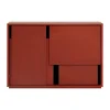Design House Stockholm Layer dressoir, Rood, 120x82 cm< Ladekasten & Dressoirs