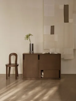Design House Stockholm Layer dressoir, Rood, 120x82 cm< Ladekasten & Dressoirs