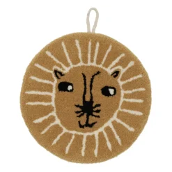 OYOY Lejon wanddecoratie, Ø28 cm< Wanddecoraties|Kinderkamer Interieuraccessoires