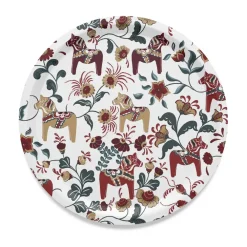 Arvidssons Textil Leksand dienblad Ø38 cm, Jubileumeditie 30 jaar< Decoratieve Accessoires|Decoratieve Dienbladen