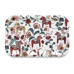 Arvidssons Textil Leksand dienblad 21x33 cm, Jubileumeditie 30 jaar< Decoratieve Accessoires|Decoratieve Dienbladen