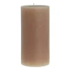 Lene Bjerre Rustic kaars golden brown Ø10 cm, 20 cm< Kaarsen