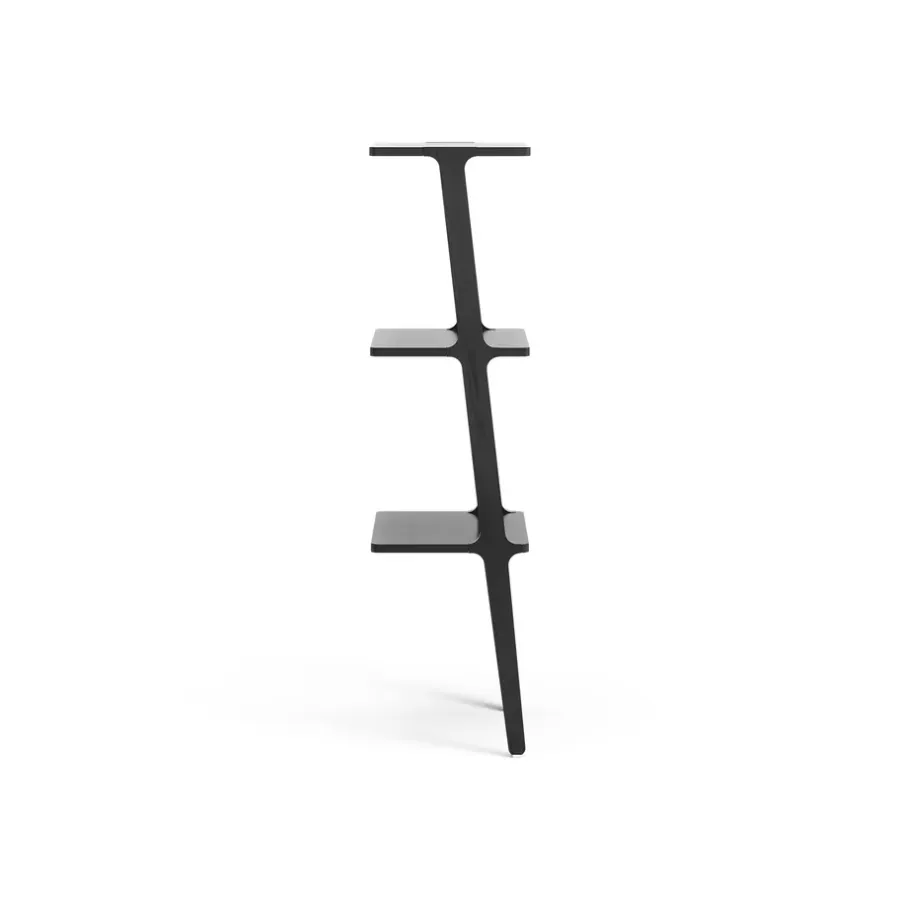 Swedese Libri Wandplank 3 planken, Es zwart glanzend< Planken & Planksystemen