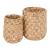 Dixie Lily hoge opbergmand 2 delen, Natural< Opbergmanden
