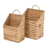 Dixie Lily wandmand 2 delen, Natural< Opbergmanden