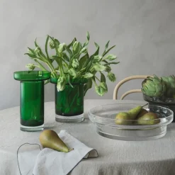 Kosta Boda Limelight Tulip vaas 19,5 cm, Appelgroen< Vazen