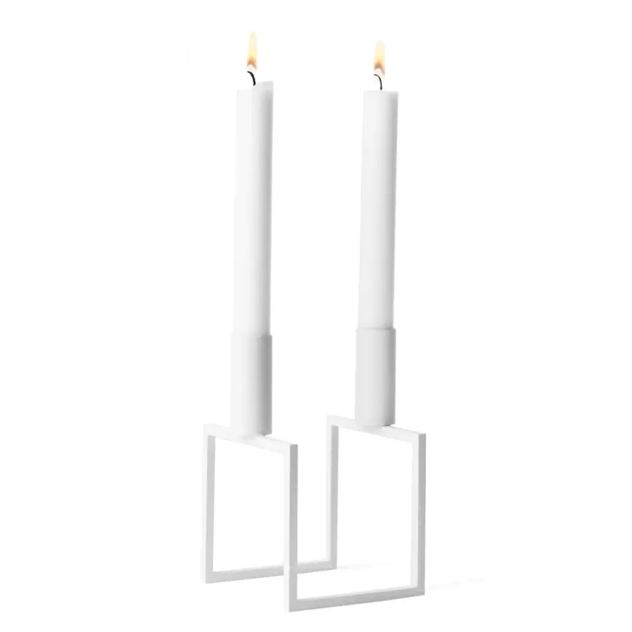 Audo Copenhagen Line kandelaar, white (wit)< Kandelaars