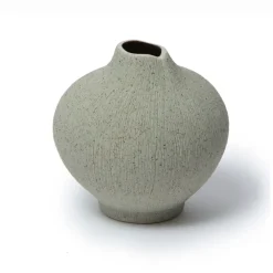 Lindform Line vaas, Sand grey, small< Vazen