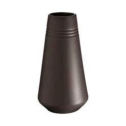 NJRD Lines vaas 22 cm, Bruin< Vazen