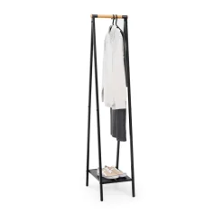 Brabantia Linn kledingrek compact, Zwart< Kapstokken & Hangrekken