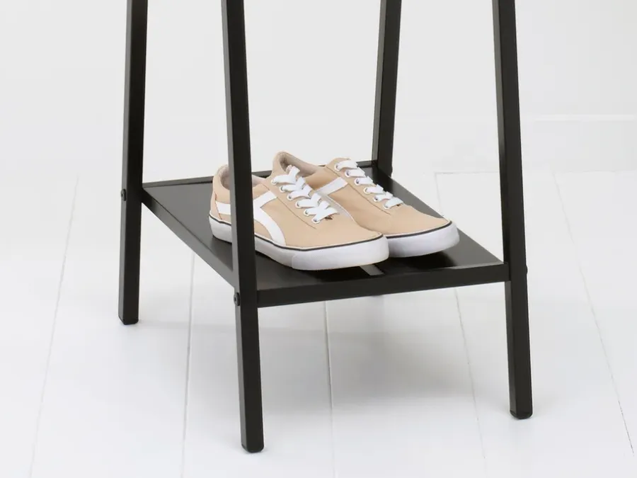 Brabantia Linn kledingrek compact, Zwart< Kapstokken & Hangrekken