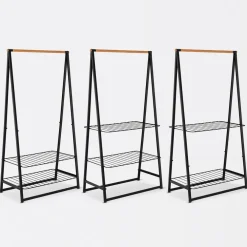 Brabantia Linn kledingrek large, Zwart< Kapstokken & Hangrekken