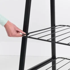 Brabantia Linn kledingrek small, Zwart< Kapstokken & Hangrekken