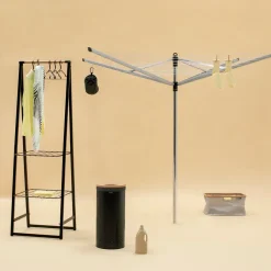 Brabantia Linn kledingrek small, Zwart< Kapstokken & Hangrekken