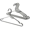 Brabantia Linn kleerhanger 4-pack, Zwart< Kapstokken & Hangrekken|Haken & Hangers