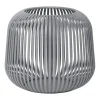 Blomus Lito lantaarn kaarsenhouder Ø20 cm, Steel gray< Kaarsenhouders & Kaarsenborden