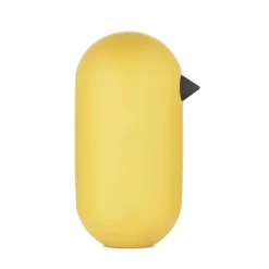 Normann Copenhagen Little Bird figuur, geel - 10 cm.< Houten Beelden