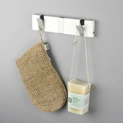 LoCa Knax hanger 20 cm composiet, wit< Kapstokken & Hangrekken