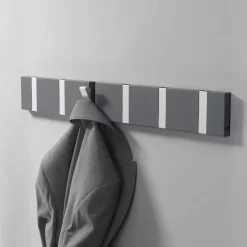 LoCa Knax kledinghanger 80 cm, gewassen eiken-grijs< Kapstokken & Hangrekken