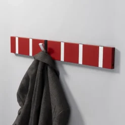 LoCa Knax kledinghanger 80 cm, rood-grijs< Kapstokken & Hangrekken