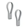 Zone Denmark Loop handdoekhanger magnetisch 2-pack, Gull grey< Handdoekenrekken & -Ringen