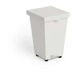 HAY Loop pedaalemmer 8L, Wit< Prullenbakken