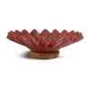Byon Lori schaal M Ø18 cm, Bordeaux-beige< Decoratieve Schalen