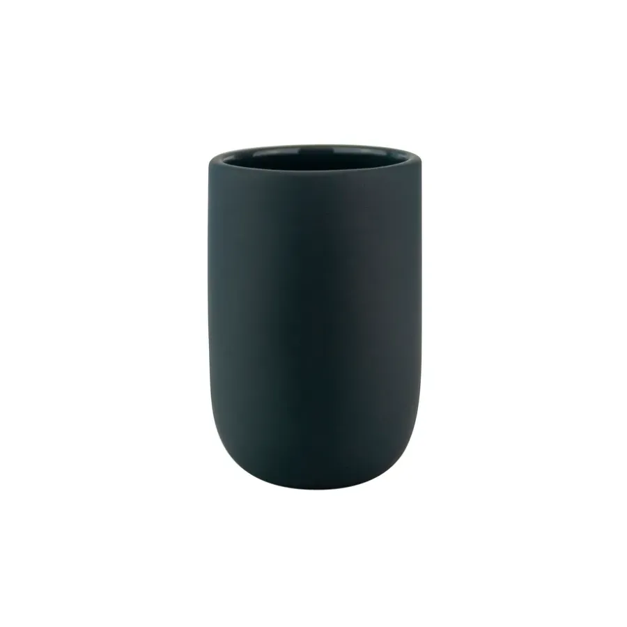 Mette Ditmer Lotus houder, anthracite< Tandenborstelhouders