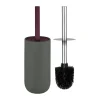 Mette Ditmer Lotus play toilettenborstel, incl. 2 toiletborstelkoppen, Dark olive< Toiletborstels