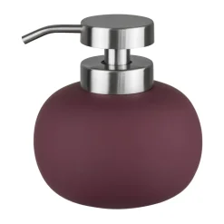 Mette Ditmer Lotus play zeepdispenser laag, incl. 2 pompkoppen, Wine< Zeepdispensers & Zeepschaaltjes